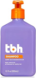 TBH Teen & Kids Shampoo - Lightweight and Detangling Hydrating Hair Shampoo for Dry, Oily, Fine, Curly, and All Hair Types - Tween and Kids Shampoo - Sulfate, Paraben Free - 12 oz