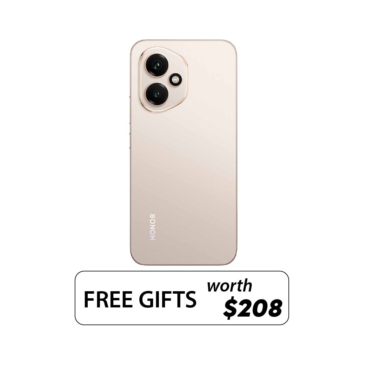 HONOR 400 5G Smartphone (12+256GB) Smartphone - Desert Gold